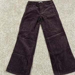 PacSun women’s brown corduroy pants size 26- 90’s baggy pants